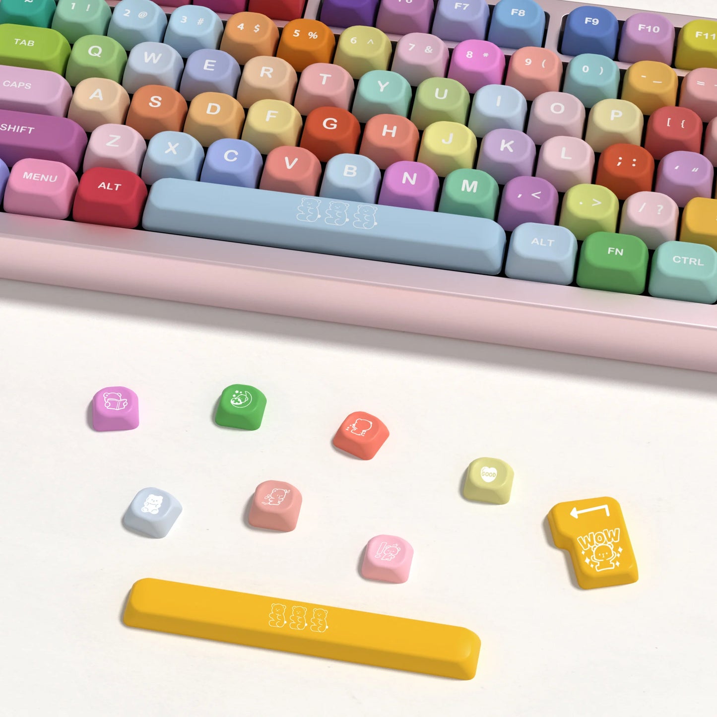 KBDiy Gummy Bears Keycap Set