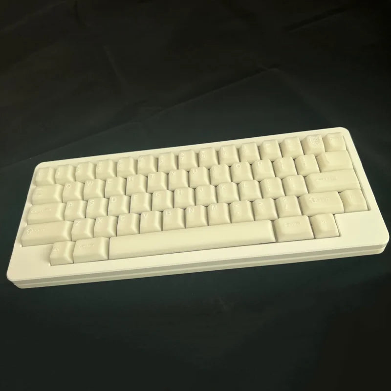 114 Keys white Ice Translucent Double shot cherry profile