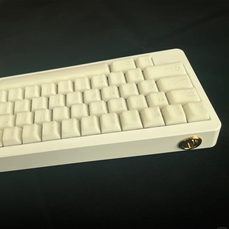 114 Keys white Ice Translucent Double shot cherry profile