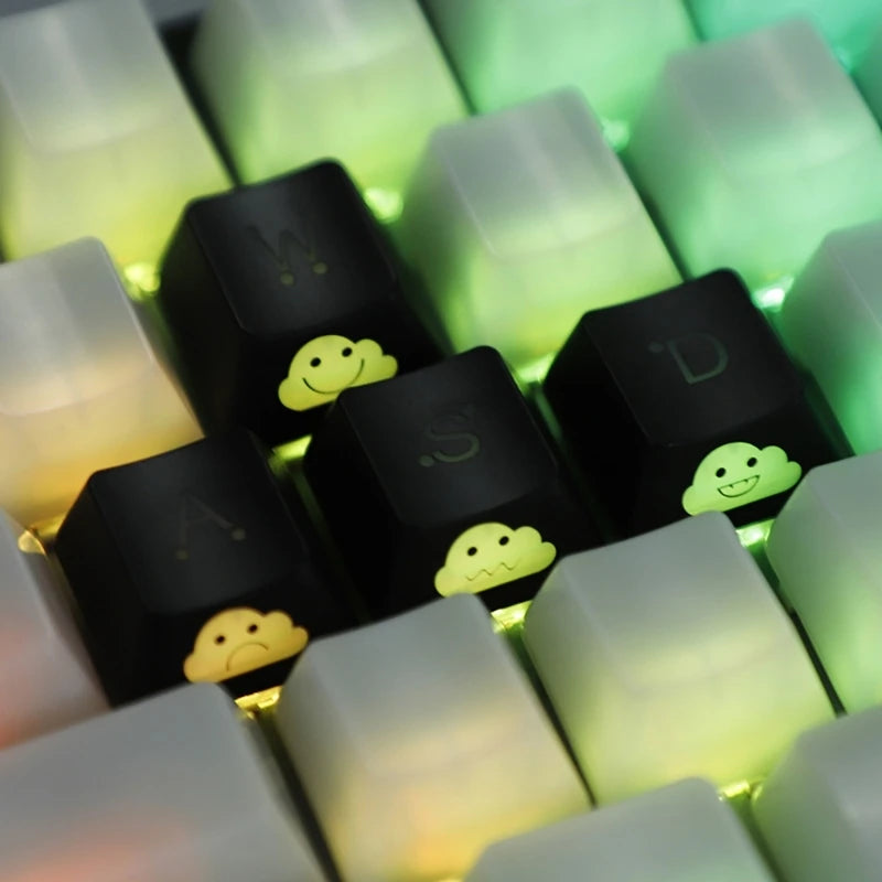 Smiley keycap set