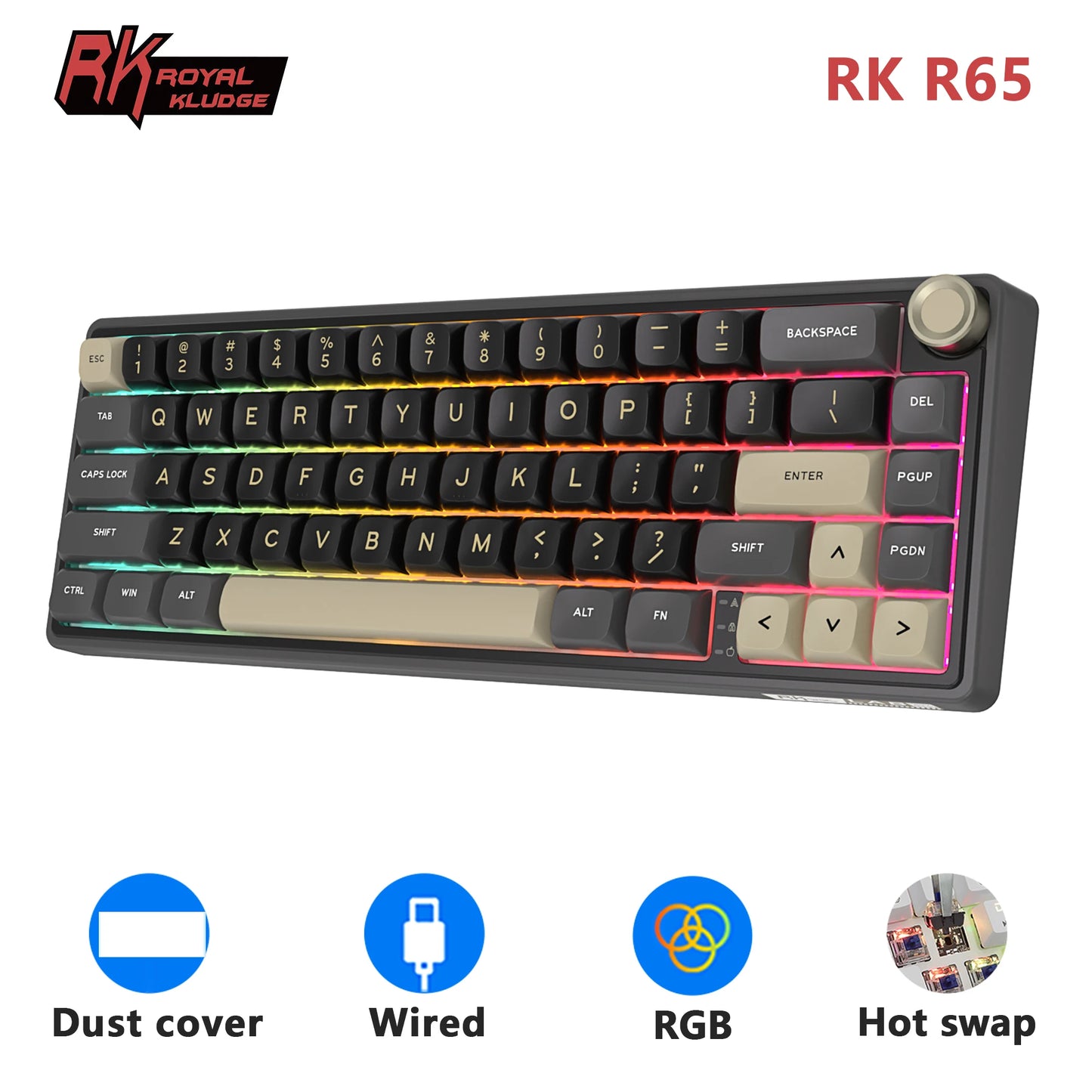 RK R65 Mechanisch Toetsenbord