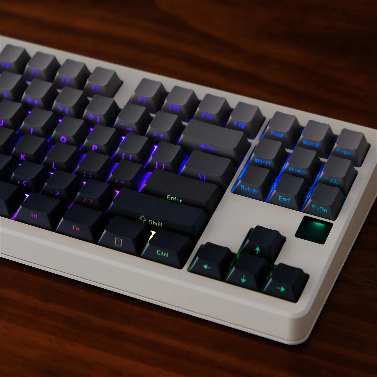 Gekleurde Gradient Keycaps PBT Double Shot  Backlit met Cherry profiel