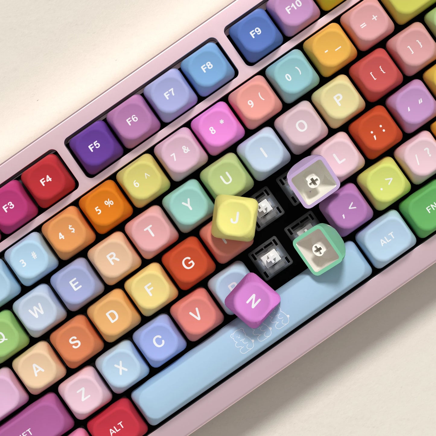 KBDiy Gummy Bears Keycap Set