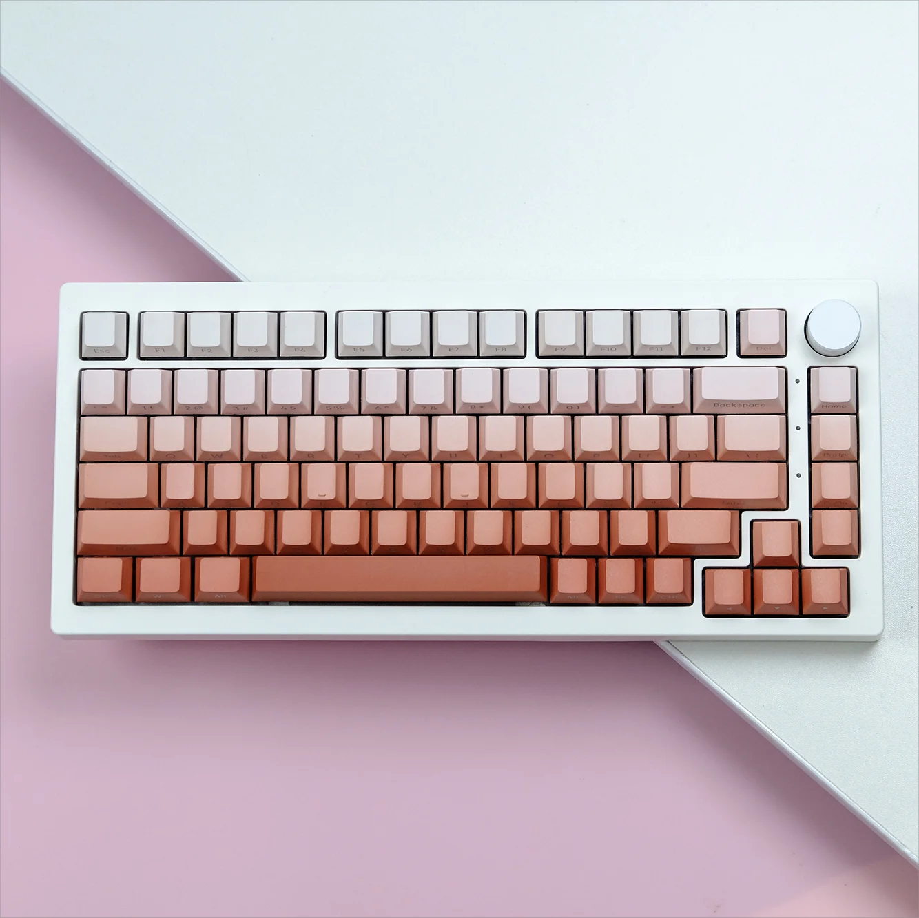 Gekleurde Gradient Keycaps PBT Double Shot  Backlit met Cherry profiel