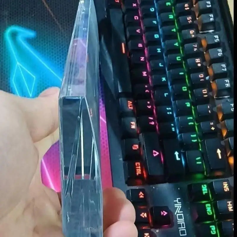 Acrylic wrist rest